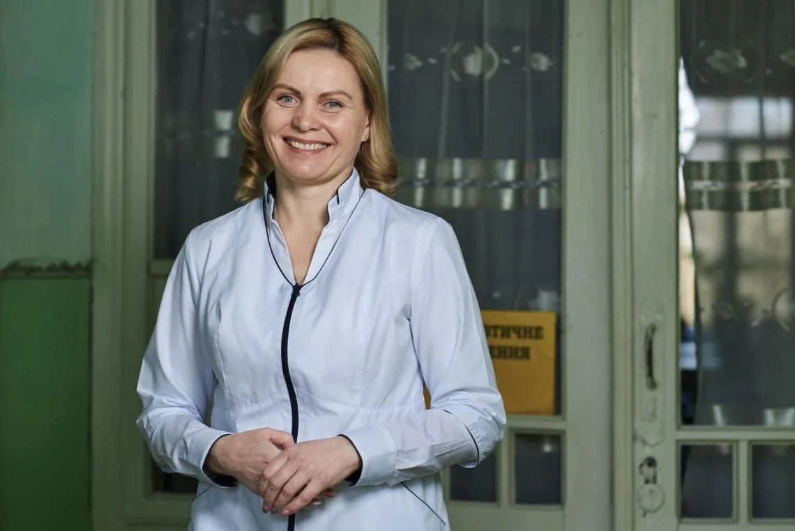 “The more openly we talk about vaccination, the more we'll be trusted by parents, because they realize that there's nothing to be afraid of,” says Ivanna Knysh, pictured after vaccinating three children in Western Ukraine. Until recently, Ivanna, a nurse, worked at a healthcare facility in Novoselytsya, a town in which 100 per cent of children were vaccinated thanks to her efforts. Now a UNICEF-certified vaccination trainer, Ivanna actively encourages doctors to help dispel parents’ fears by better explaining the procedure.
