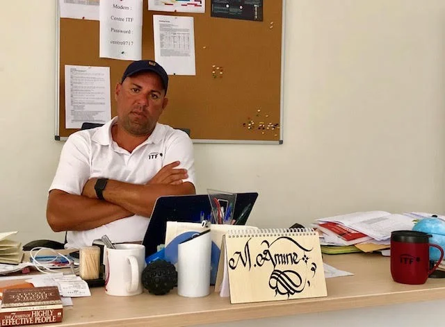 Amine Ben Makhlouf, the director of the ITF/CAT High Performance Tennis Centre in Casablanca, Morocco, had two choices when he hit his mid-20s: keep spending his father’s money on the pro tour or start teaching lessons. He went on to business school and started training high-performing kids at the ITF when he finished.