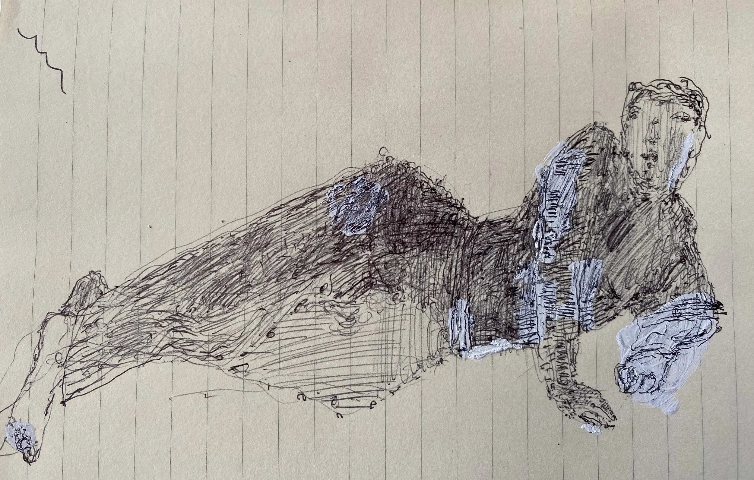 ..drawing for care amongst the trees