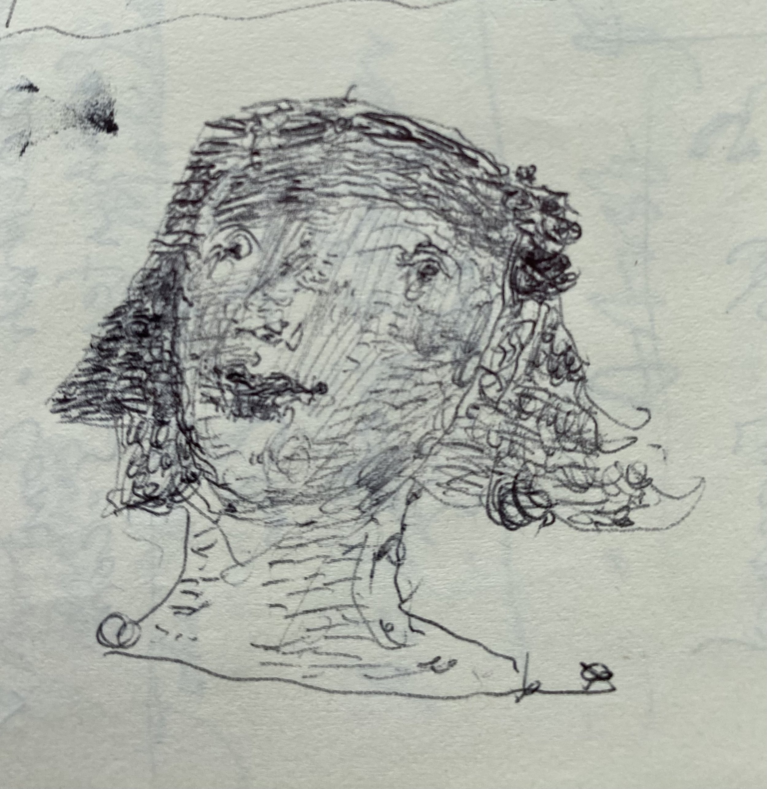 ..small girl’s head