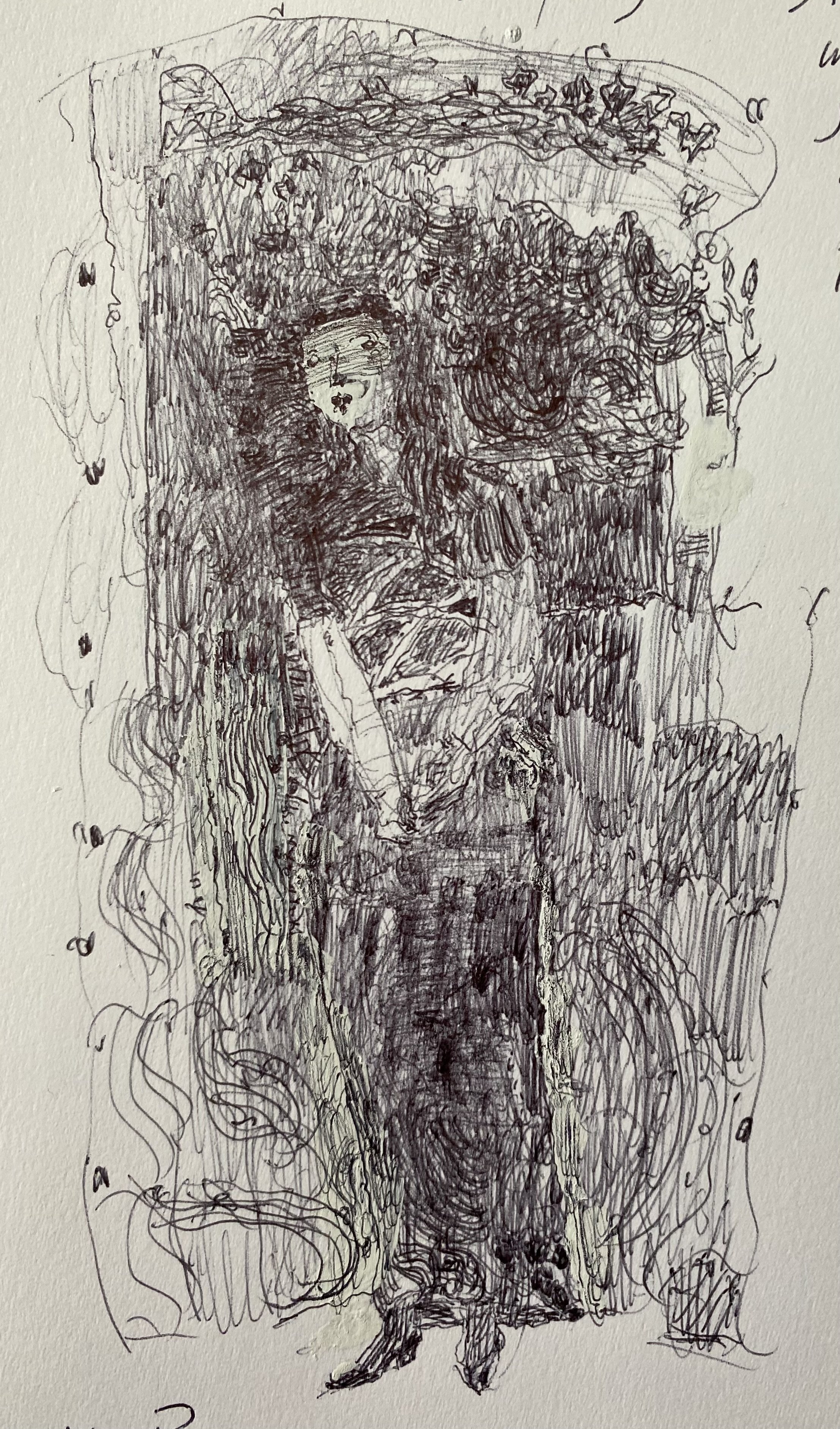 ..waiting in the shadow of the chestnut tree