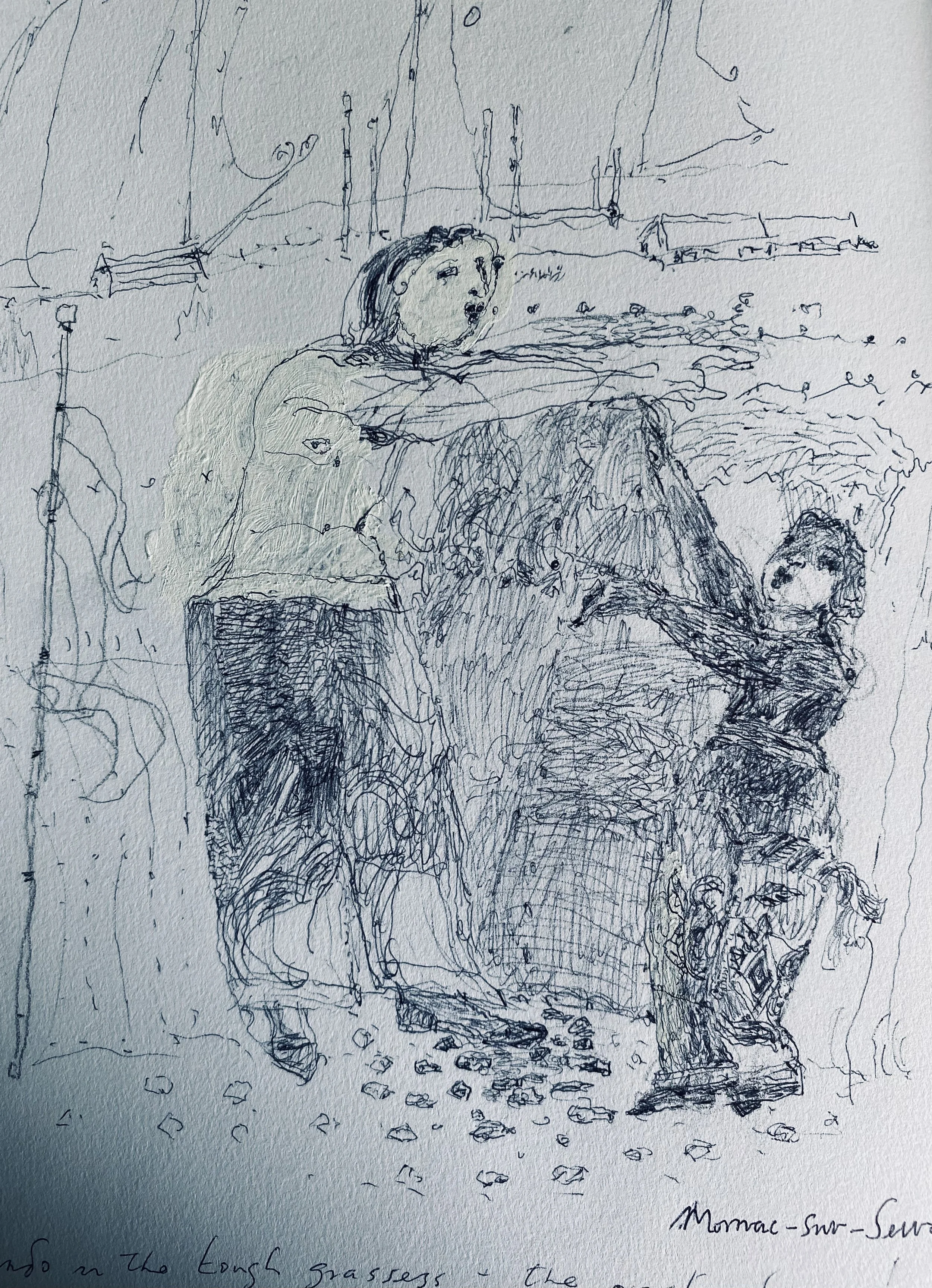 Orlando and rupert in Mornac