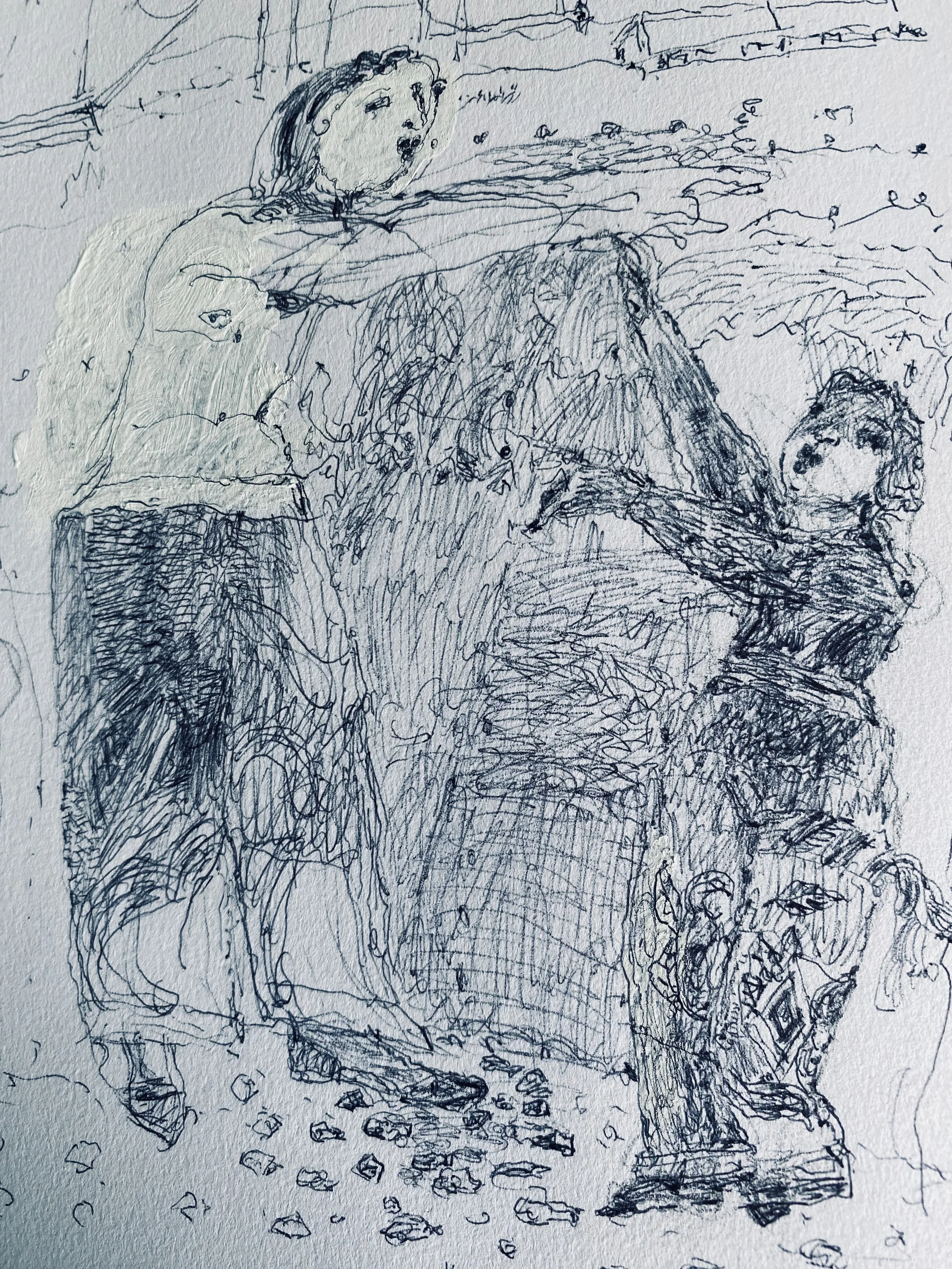 Orlando and Rupert in Mornac