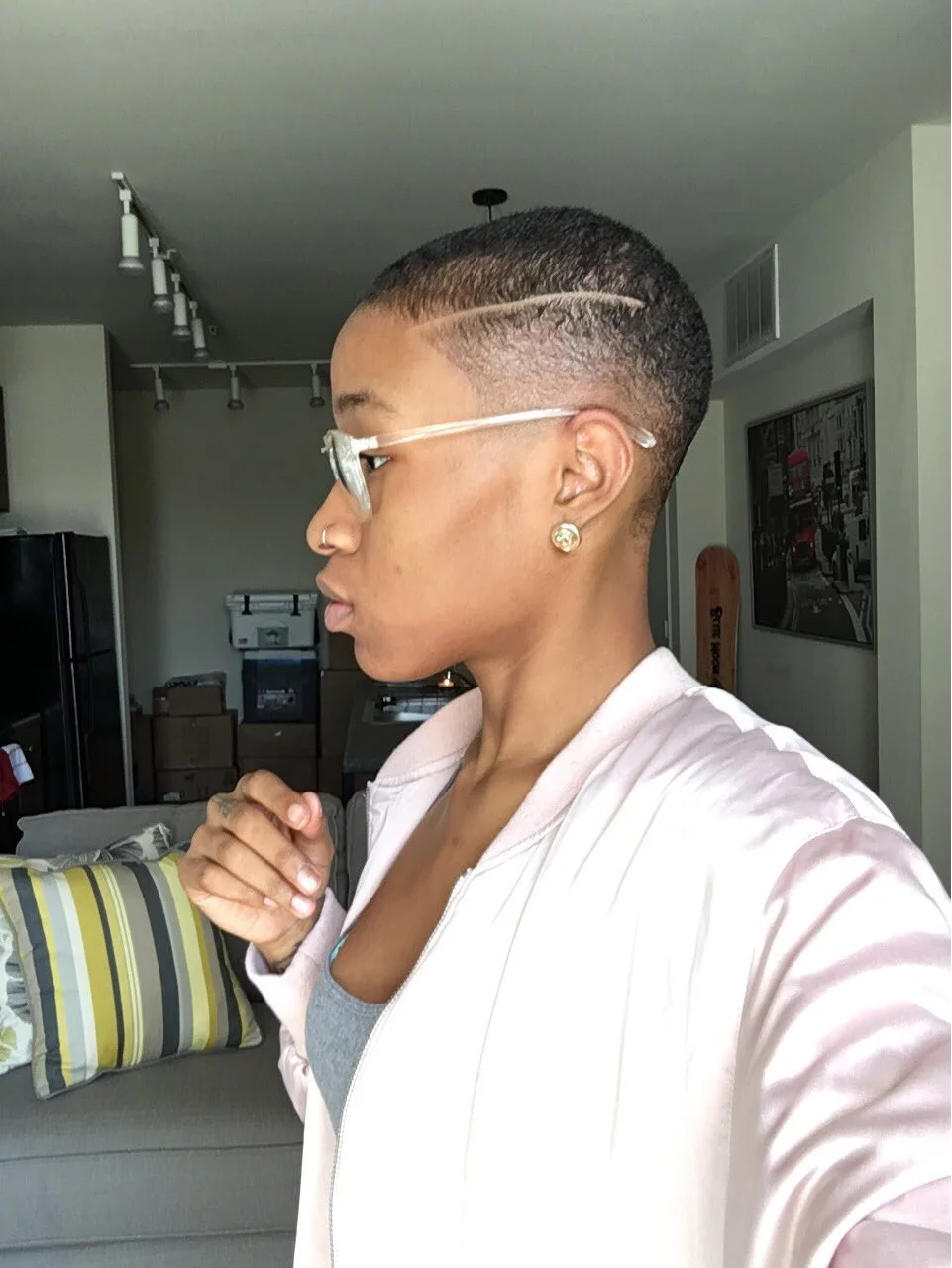 baldies: Gabby Tate