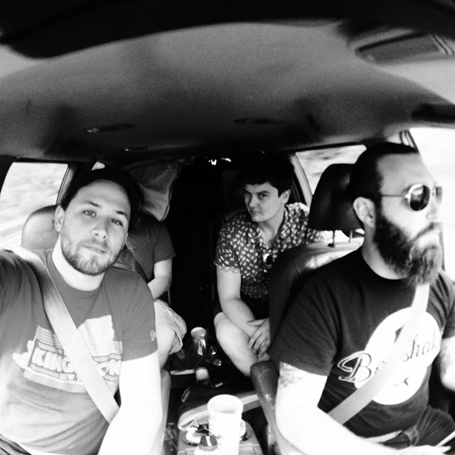 On the road 2015 #thegrapeandthegrain #throwback #boneshakerrecords #tbt #tgatg #ontheroad #tourlife