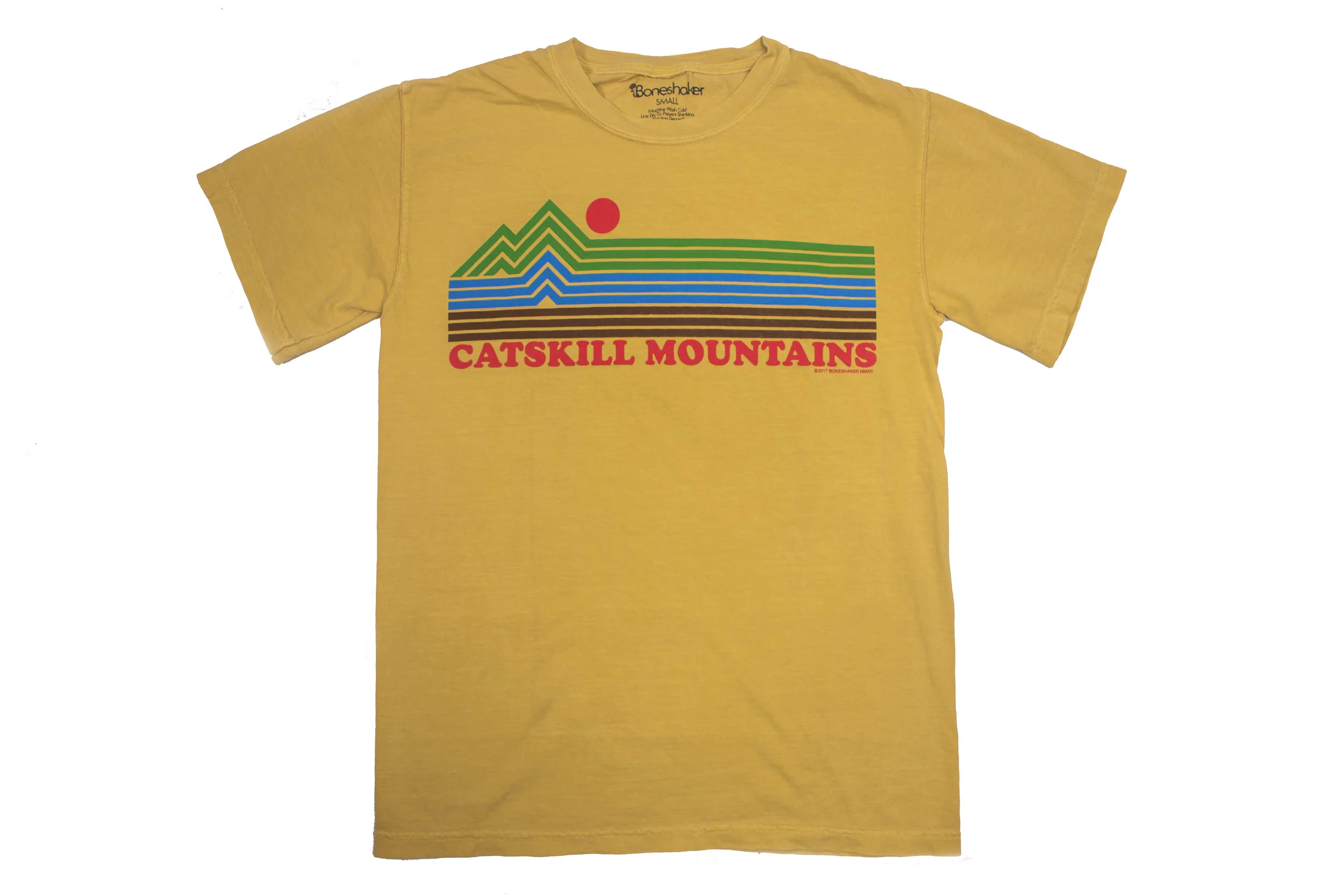 Catskills, Catskill Mountains T-Shirt. Boneshaker Kingston, NY.