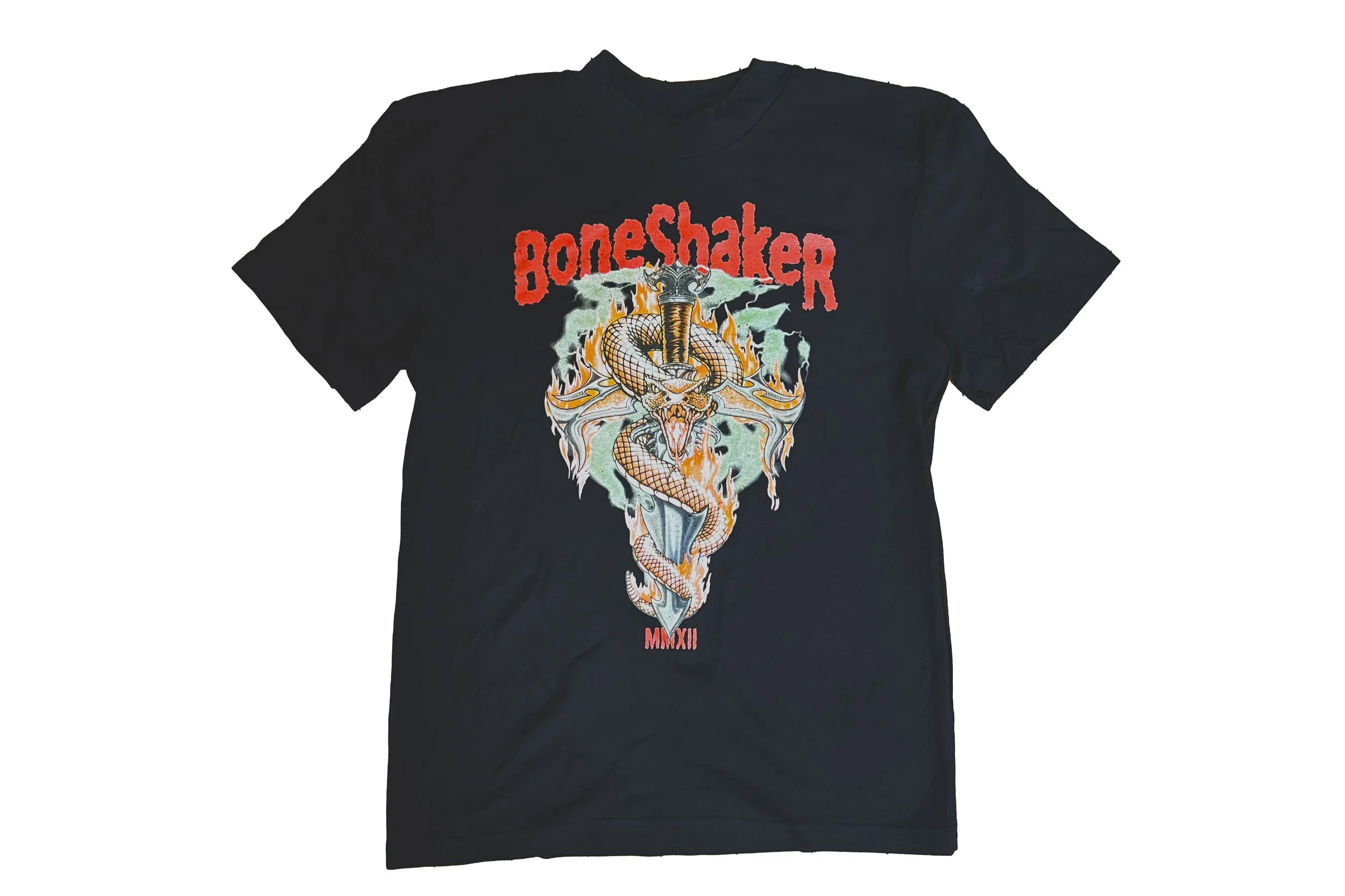 Snake & Dagger S/S Mock Neck Tee