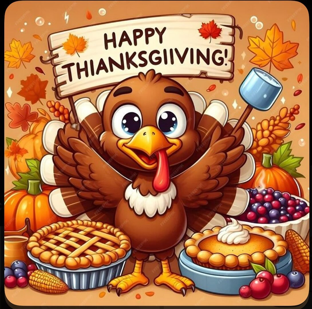 Gather with your loved ones and celebrate Thanksgiving with us! 🦃✨
Enjoy a delicious buffet filled with all your holiday favorites &mdash; carved turkey, classic sides, and sweet desserts.
🍽️ Reserve your table today and make this Thanksgiving one 