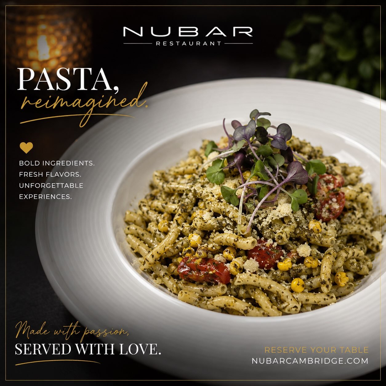 ✨ Pasta, reimagined. 🍝
Bold flavors, fresh ingredients, and every bite made with passion. ❤️

Come taste the Nubar experience.
📍 Cambridge | Nubar Restaurant

#NubarCambridge #PastaLovers #PastaReimagined #CambridgeEats #Foodie