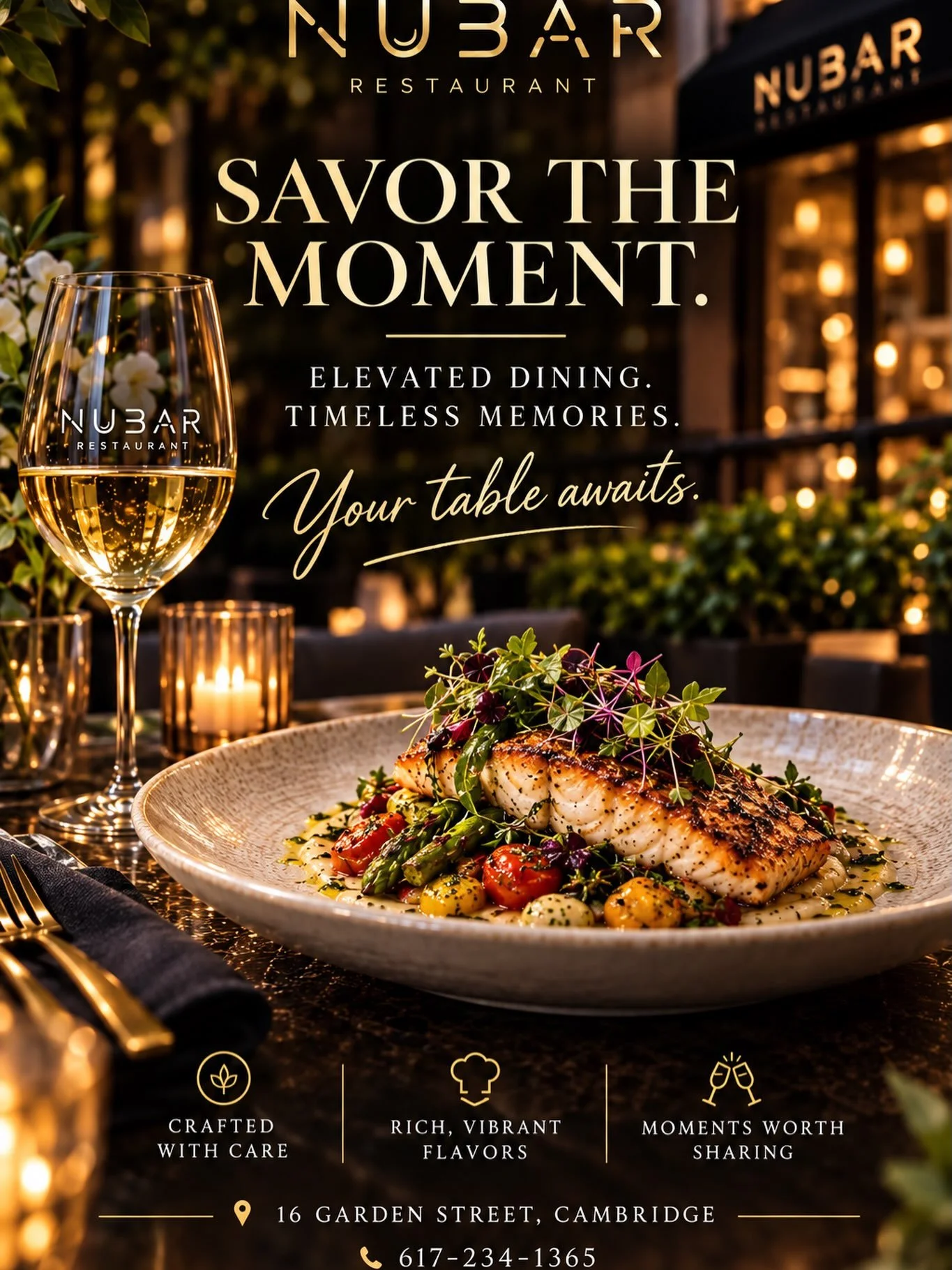 Come for the food. Stay for the experience. ❤️

📍 Nubar | Cambridge
Lunch&bull; Dinner &bull; Cocktails