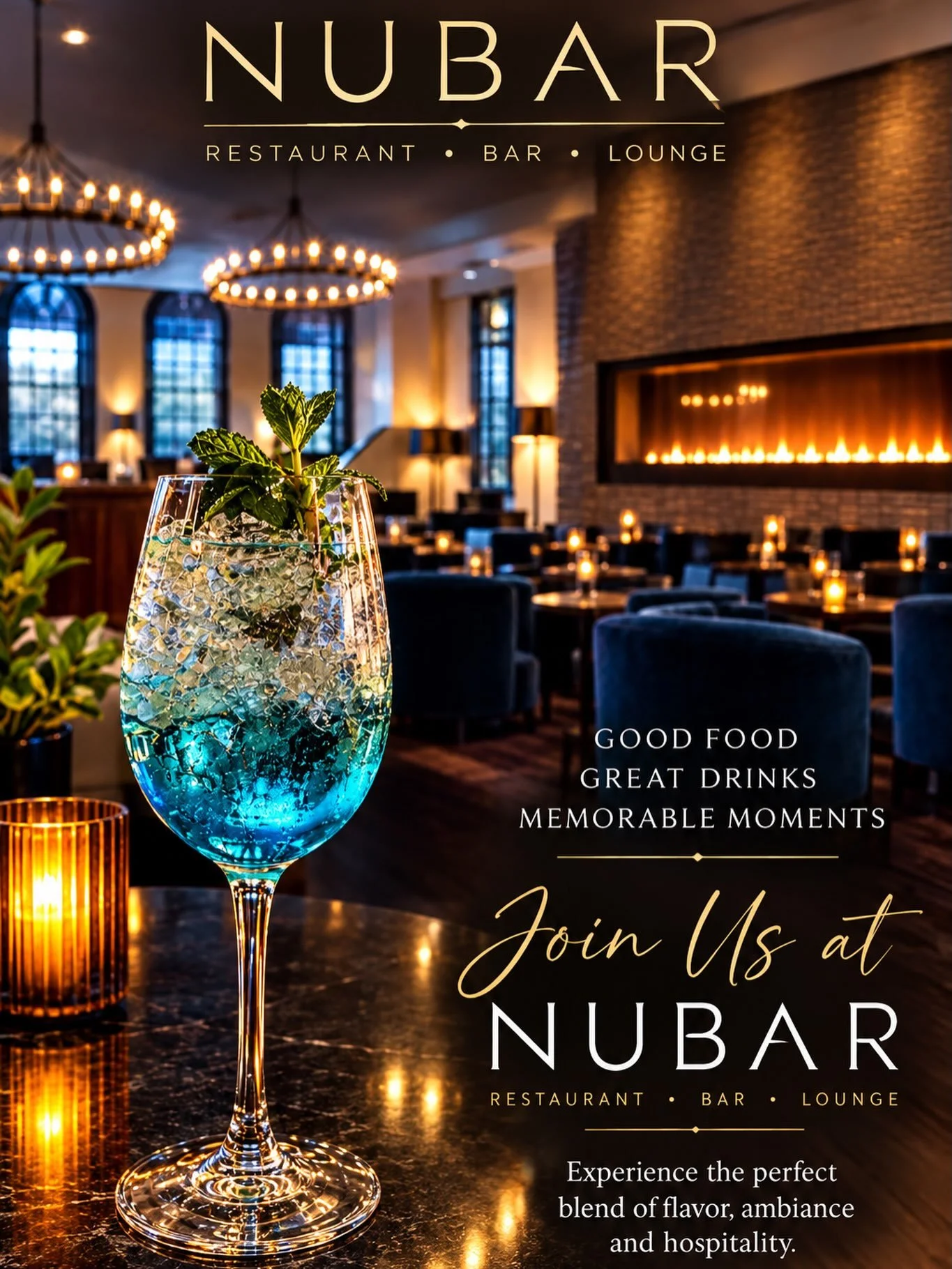 Join us and make your next meal memorable. ❤️

#Nubar #DineAtNubar #cozyathome #FoodAndDrinks #GoodTimes