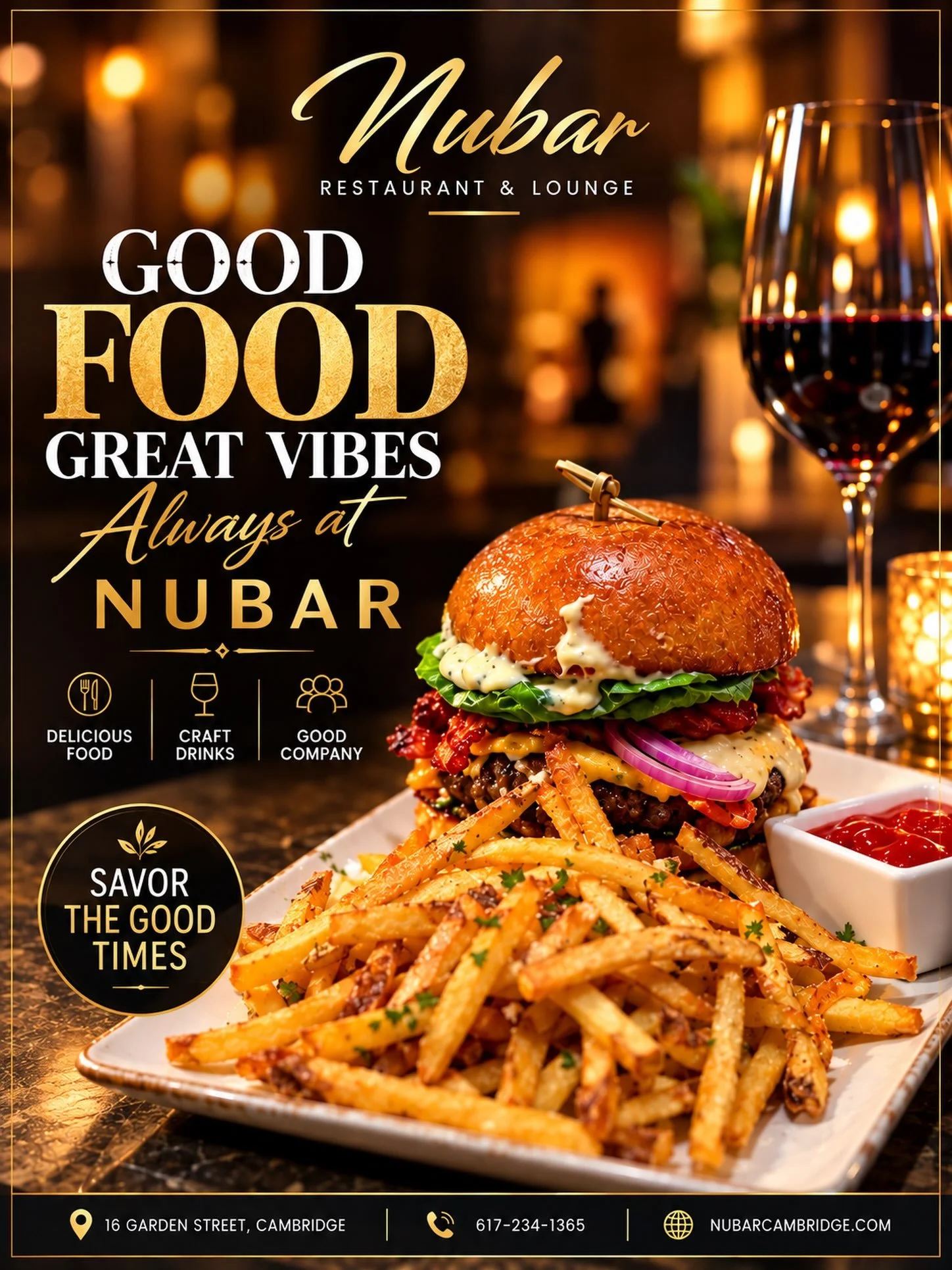 🍁 Fall looks good on Nubar.
Come in, get cozy, and enjoy the season with great food, cocktails &amp; good company. 🥂✨

Your fall table is waiting. 🍂

#Nubar #HelloFall #CambridgeDining #fallseason