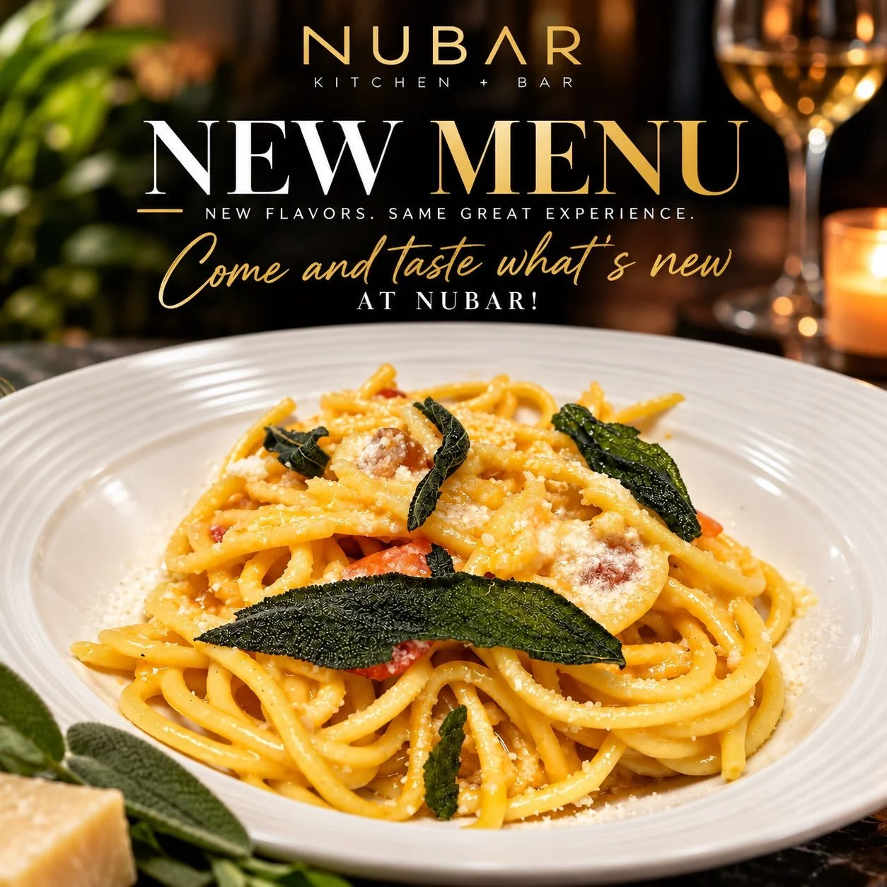 NEW MENU. NEW FLAVORS.
Your next favorite dining experience starts here.
Discover it at NUBAR!#sheratoncommander#nubar#cambridge #newmenu#newtaste_food