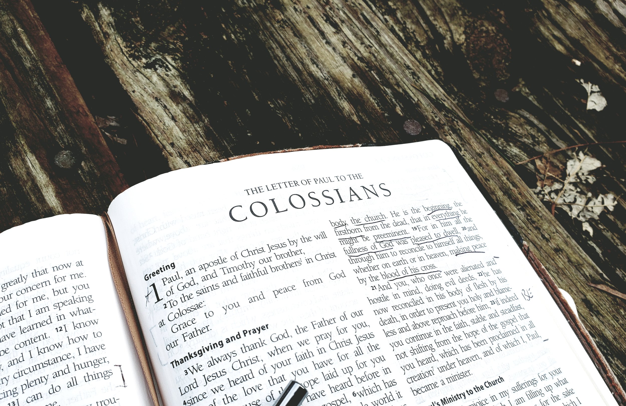 Colossians 31 17 If Then Origins Greenville