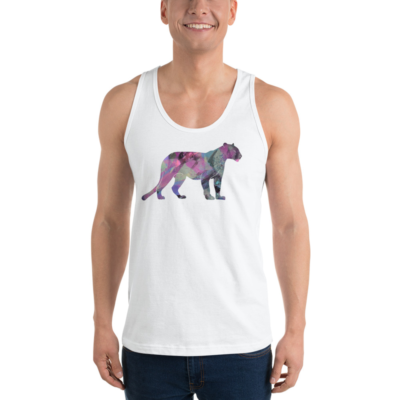 Unisex Jersey Tank Top - Cheetah