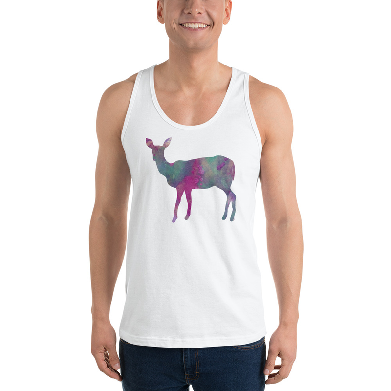 Unisex Jersey Tank Top - Deer