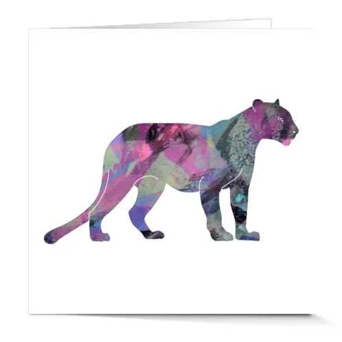 Cheetah Greeting Card