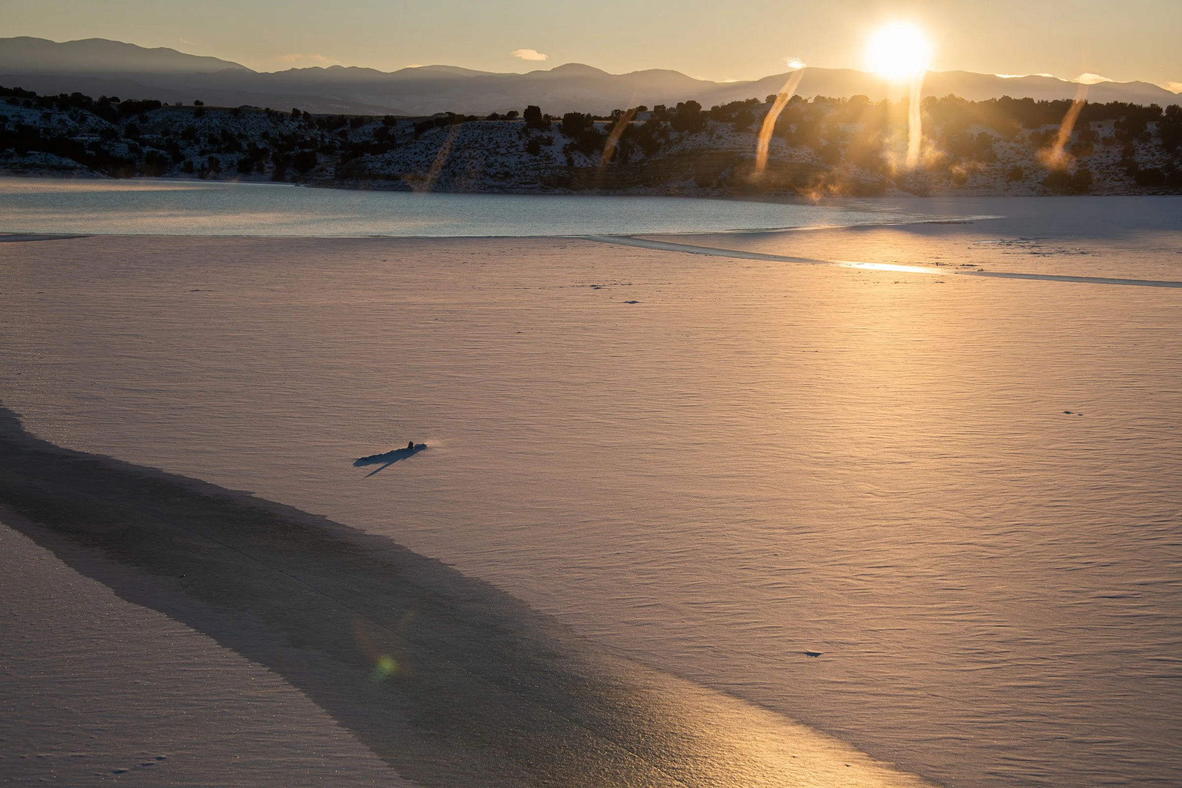 Steam Devils at Lake Pueblo