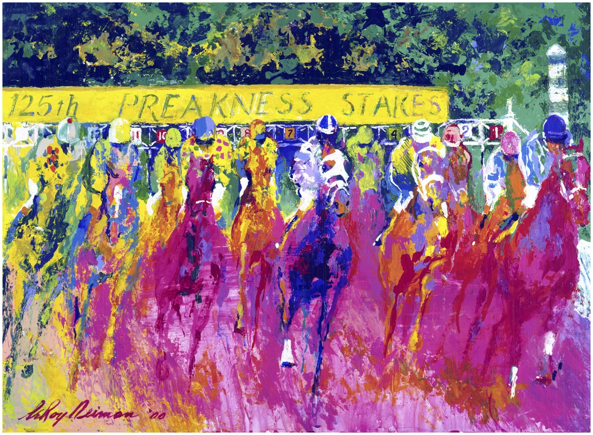 125th Preakness Stakes, Serigraph, 23 x 32 inches