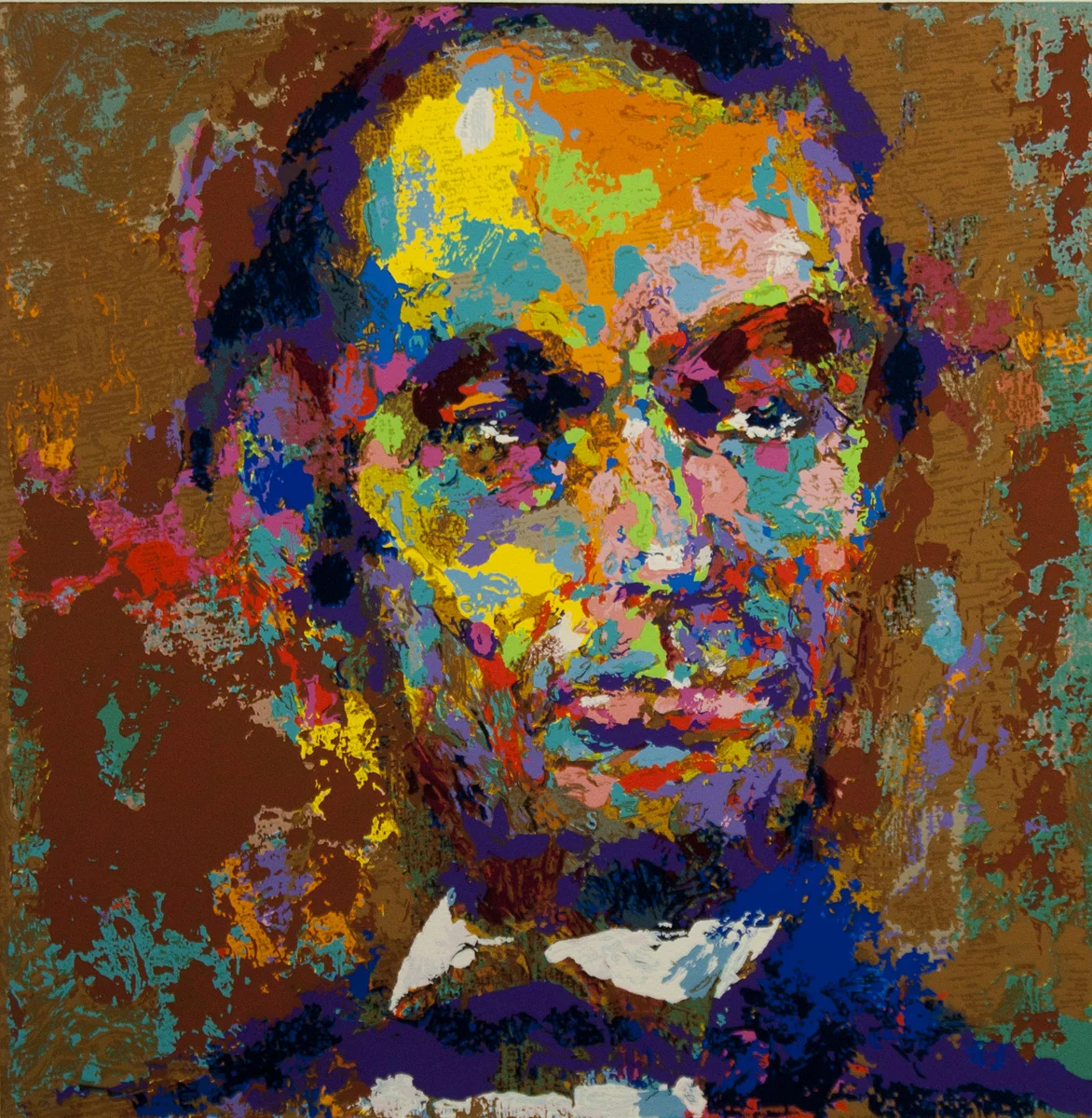 Abe Lincoln, Serigraph, 18 x 18 in