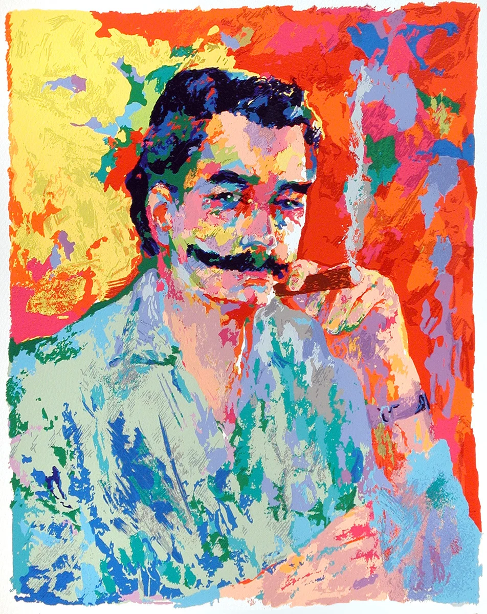 The Artist - LeRoy Neiman, Serigraph, 14.5 x 12.5 in