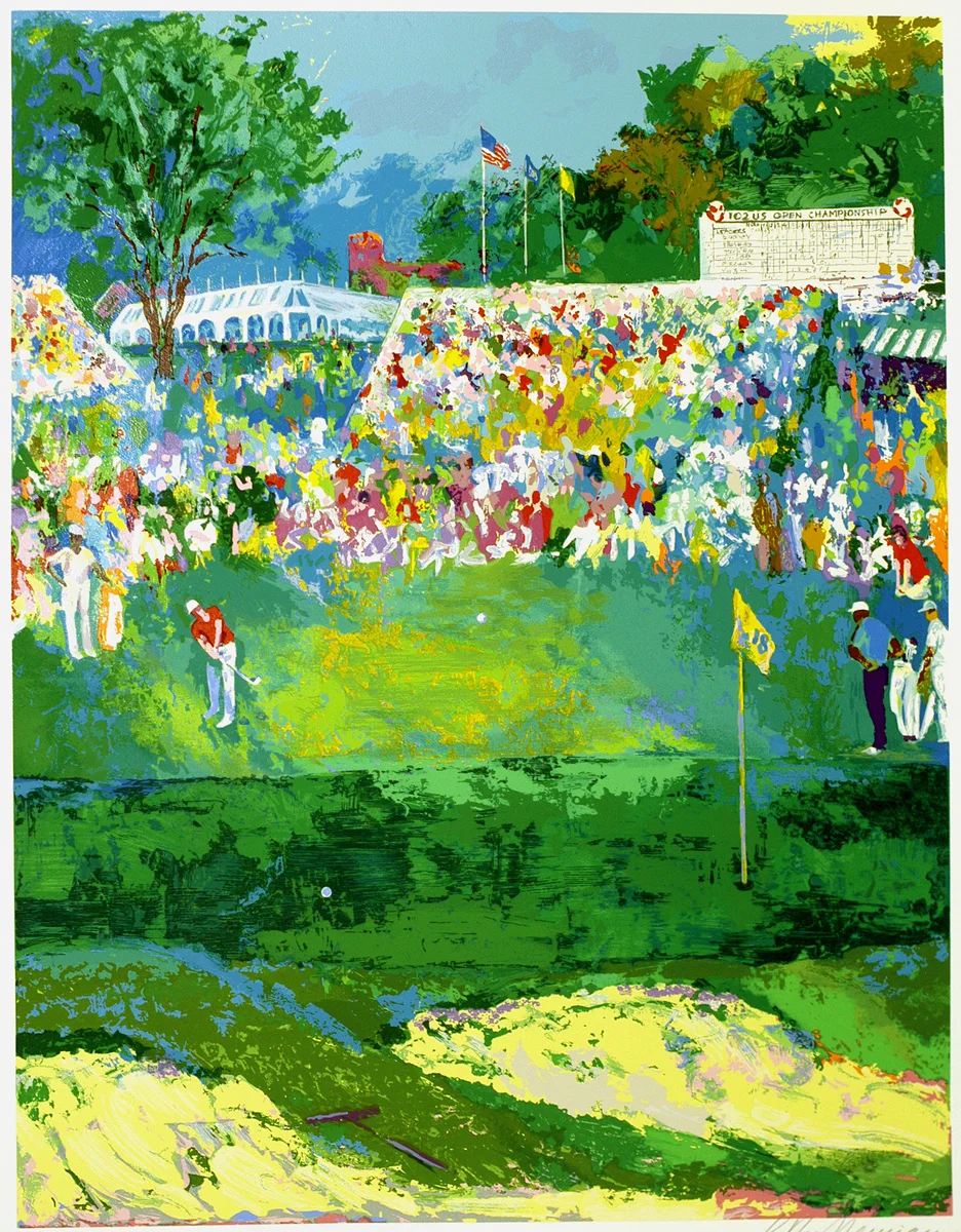 Bethpage Black Course, 2002 U.S. Open, Serigraph, 35 x 28 in
