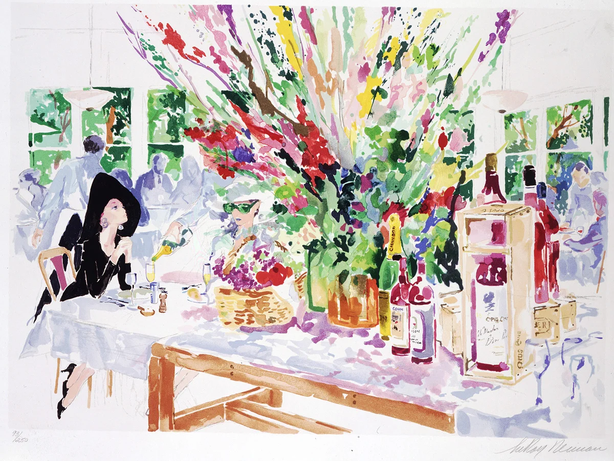 California Cuisine, Serigraph, 33 x 42 in