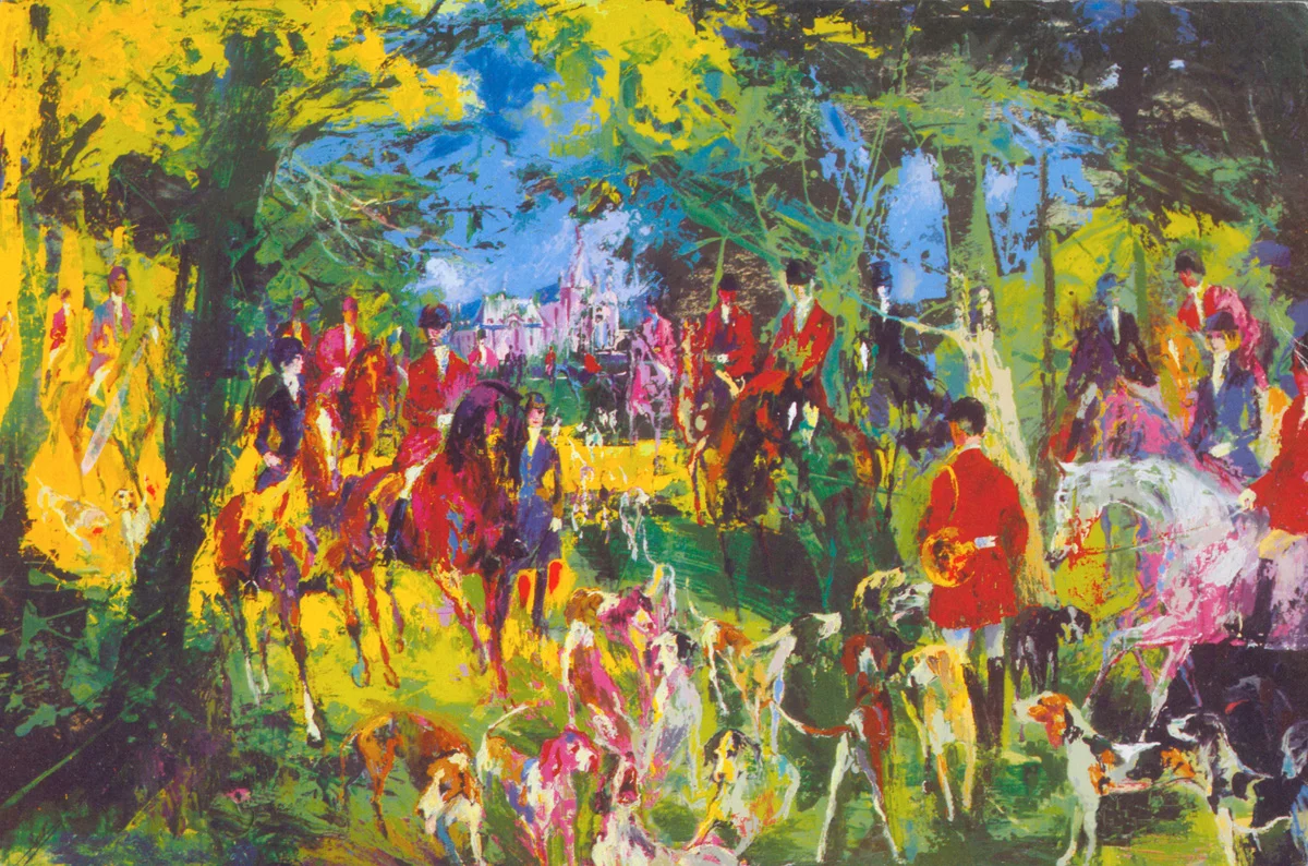 Chateau Hunt, Serigraph, 26 x 38 in