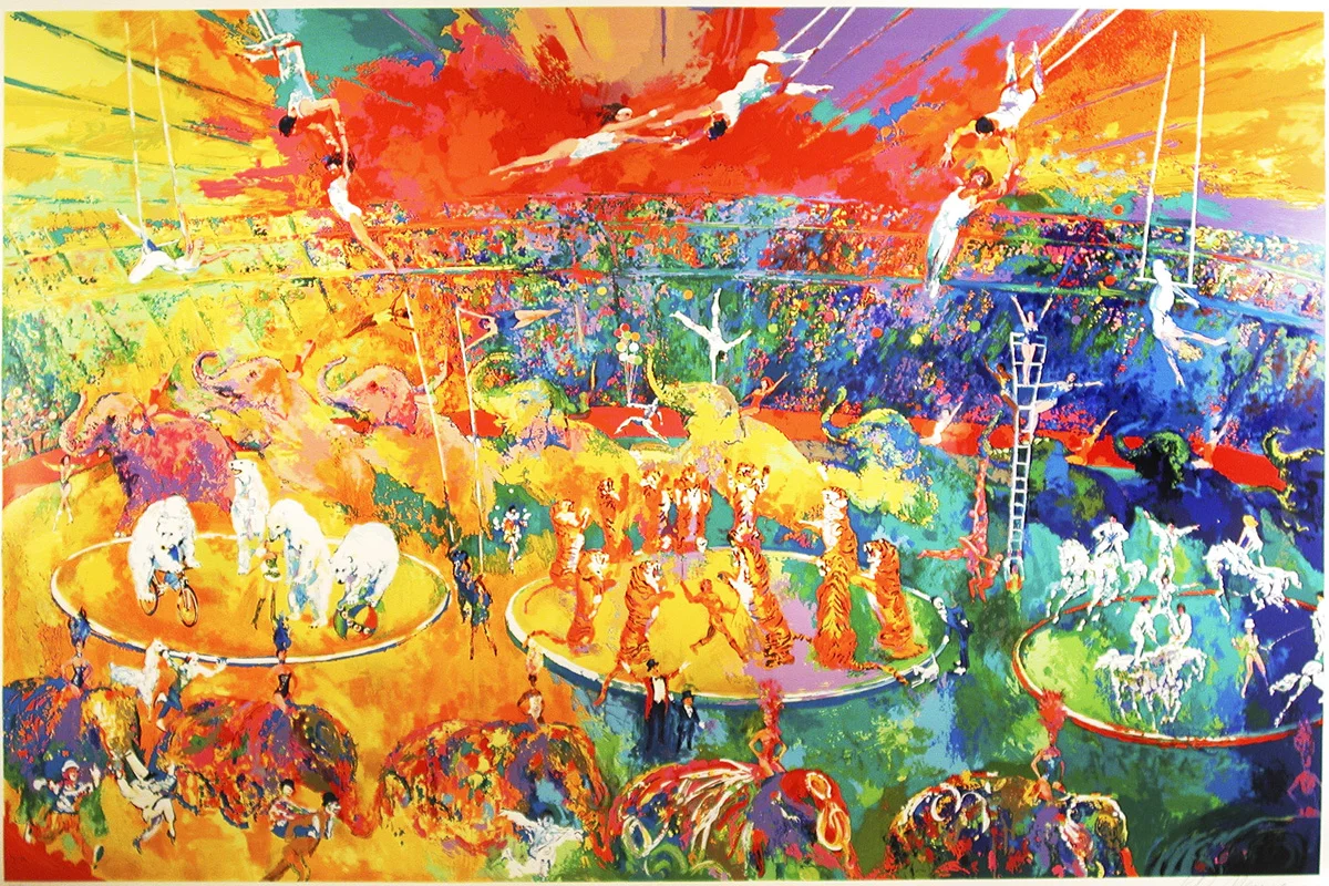 Circus, Serigraph, 43 x 65 in