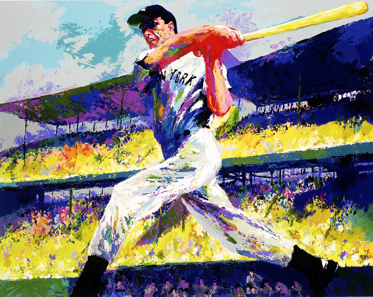 The DiMaggio Cut, Serigraph, 31 x 39 in