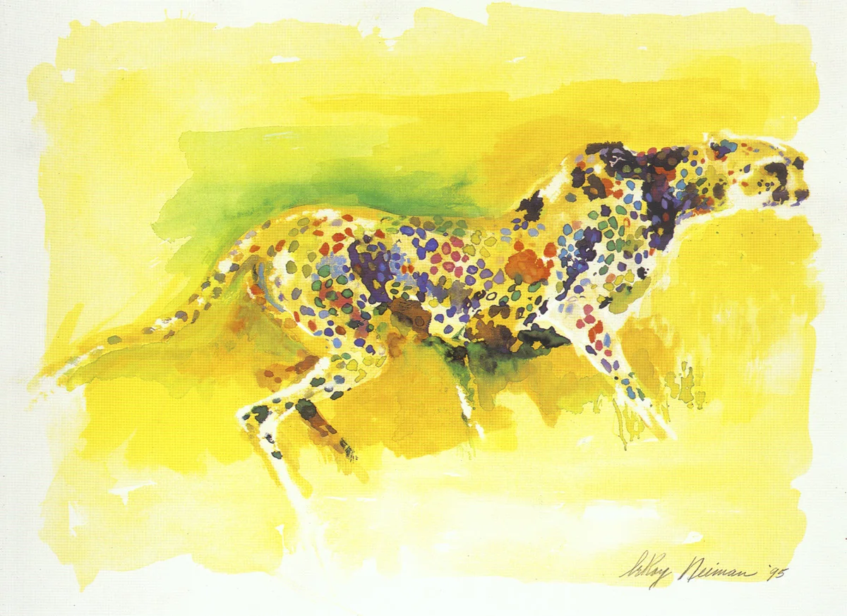 Safari Suite Cheetah, Serigraph, 16 x 23 in