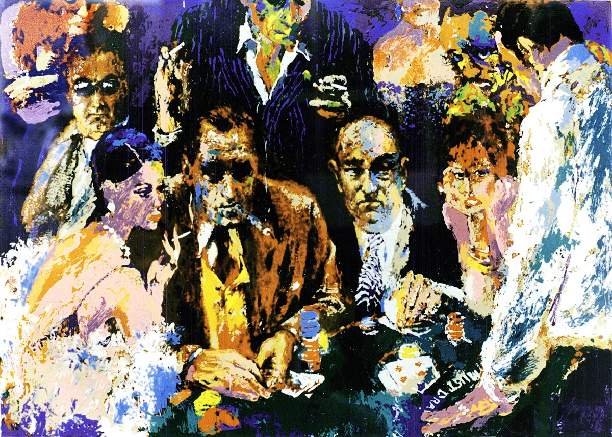 Vegas Craps, Serigraph, 28 x 38 in
