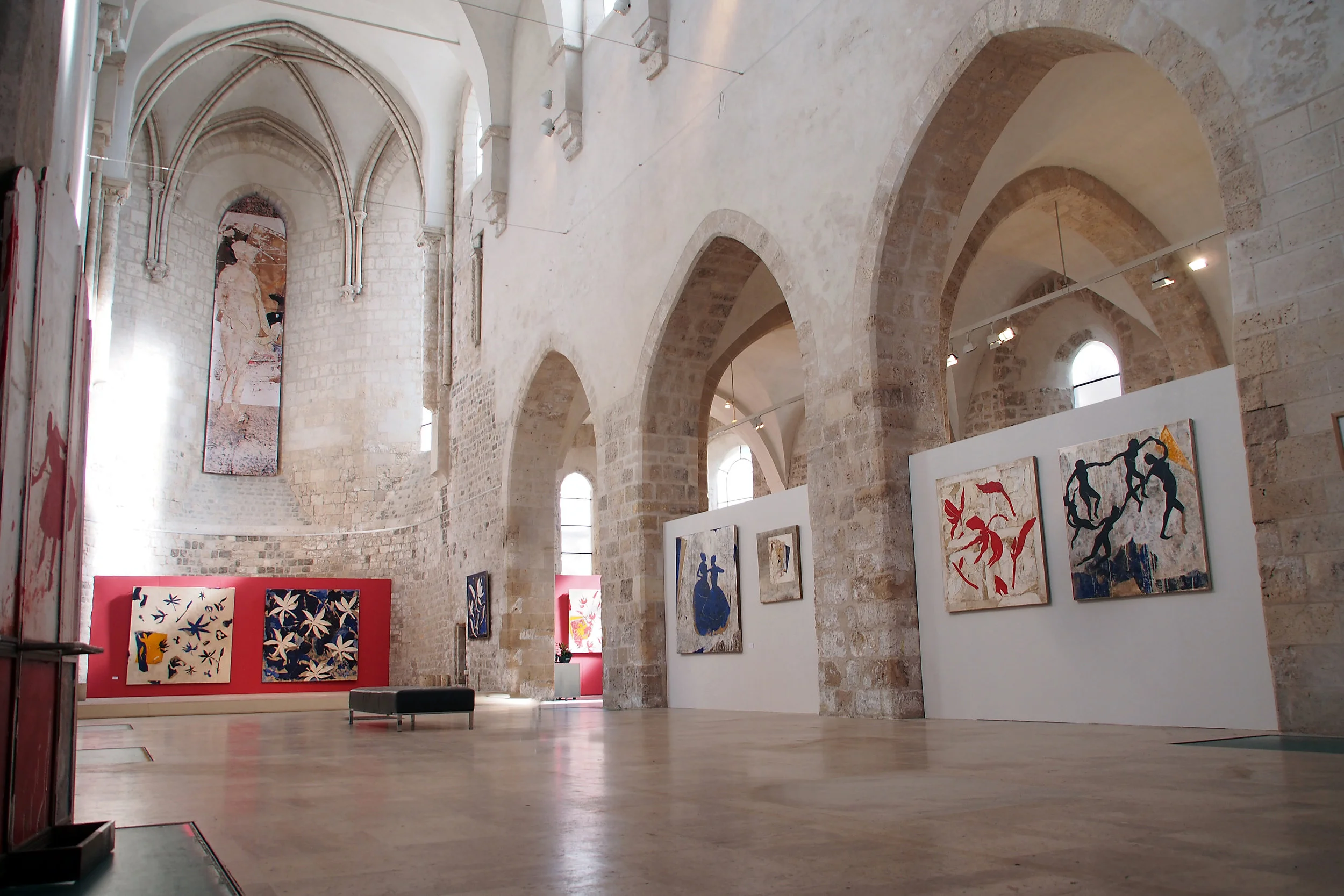 Pierre Marie Brisson's 2016 exhibition at the Collegiale St Pierre le Puellier Museum in Orléans, France. Our New York and San Francisco exhibitions feature many works from this collection.