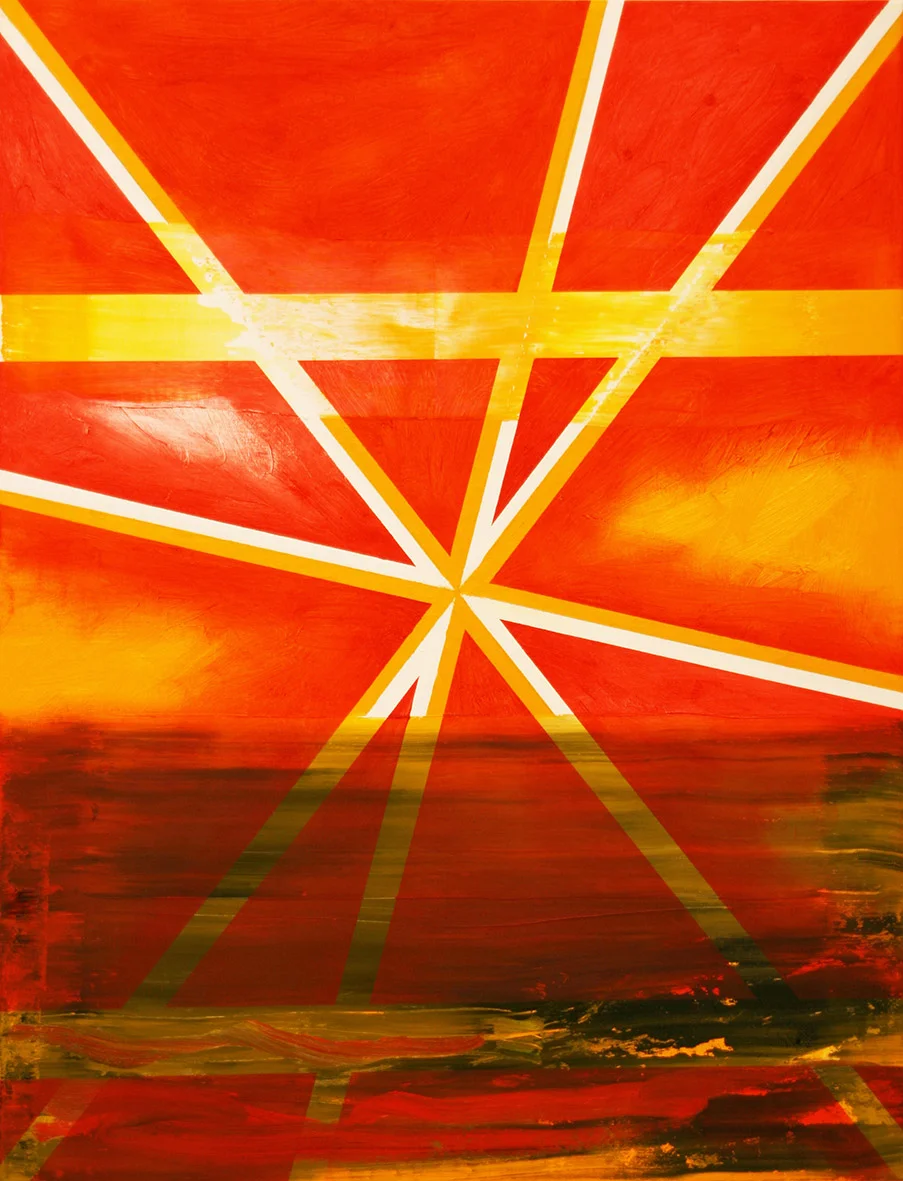 Miquel Gelabert, Redder 3, oil on canvas, 25 x 20 in, 2016