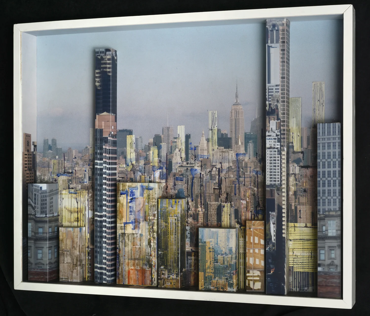 GOTTFRIED SALZMANN, Ny en boite III, photograph and mixed media, 22 x 28 in, 2017