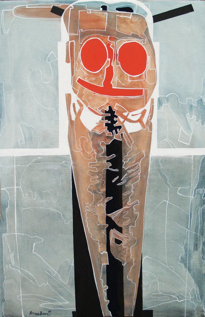 Everduring II, oil on canvas, 39 x 25 in, 2015