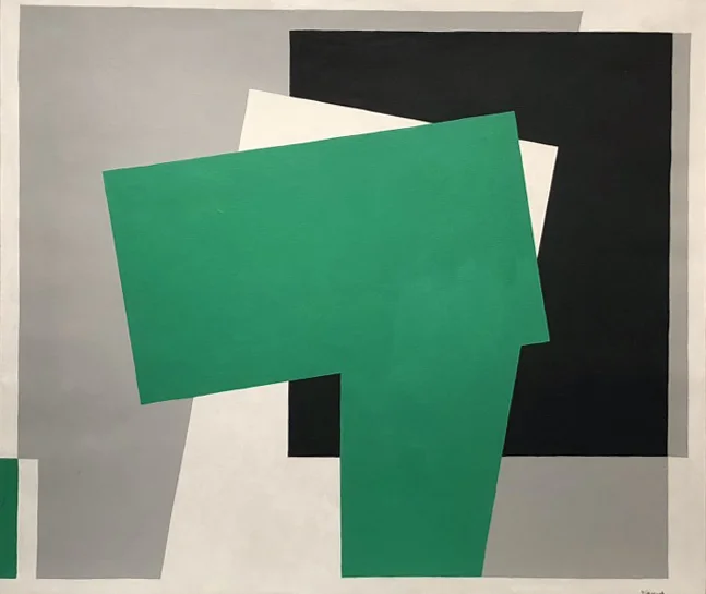 Day Slip 2, acrylic on canvas, 24 x 28 inches, 1989
