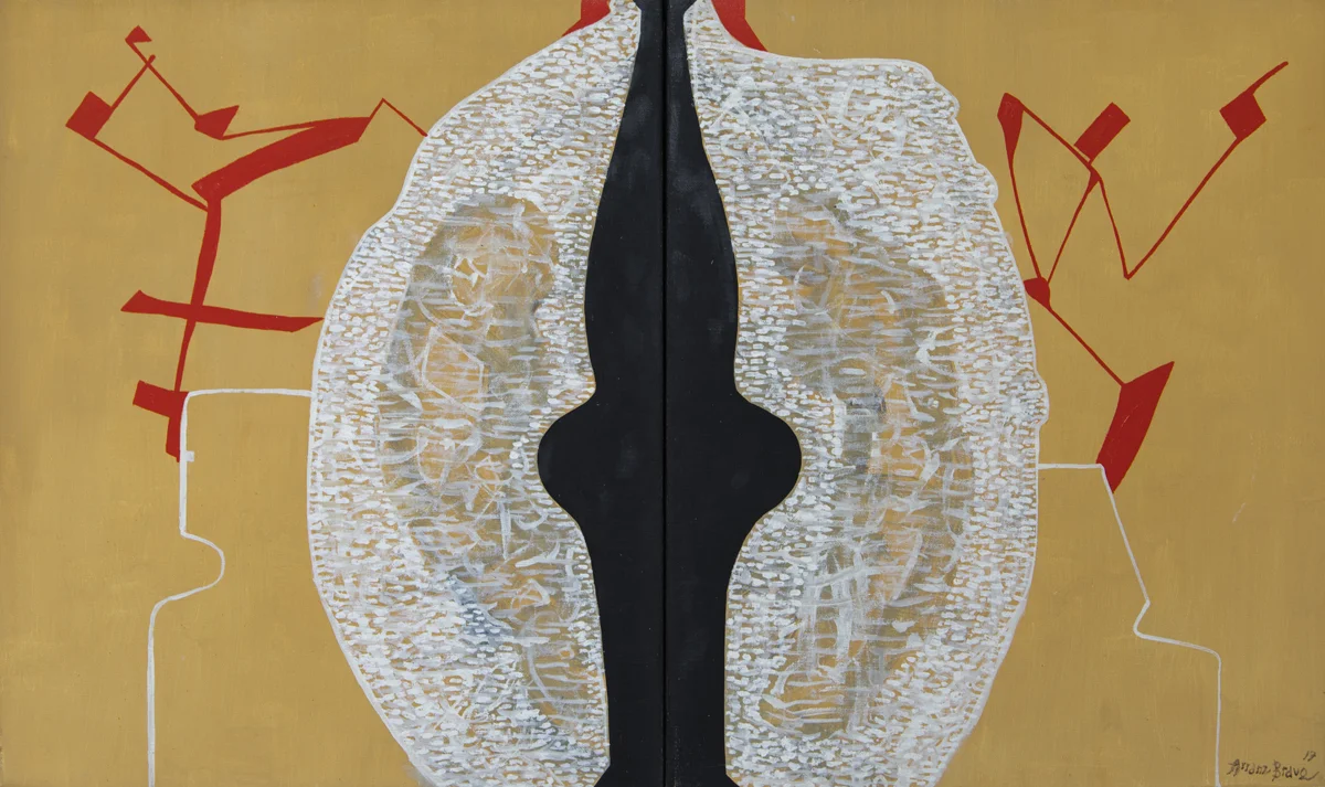 Birthday (diptych), oil on canvas, 21.6 x 36.5 in. (55 x 92 cm), 2017