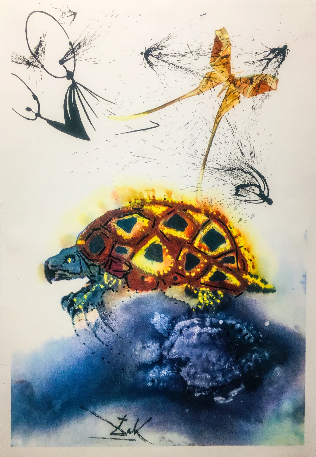 Alice in Wonderland: The Mock Turtle's Story, heliogravure, 17 x 11.75, unsigned 507/2500, 1969, ML 330