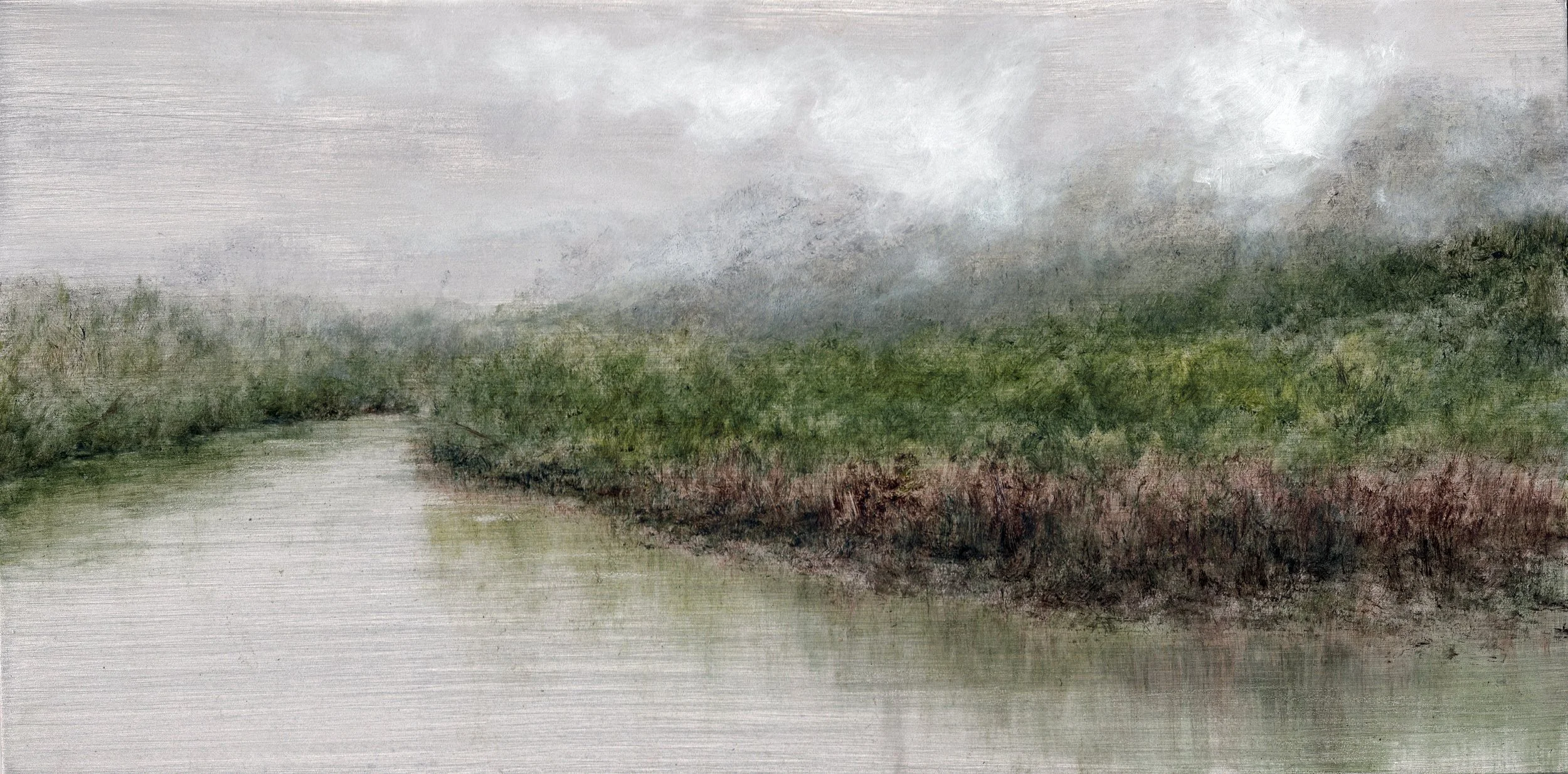Rain on Pepecton Reservoir