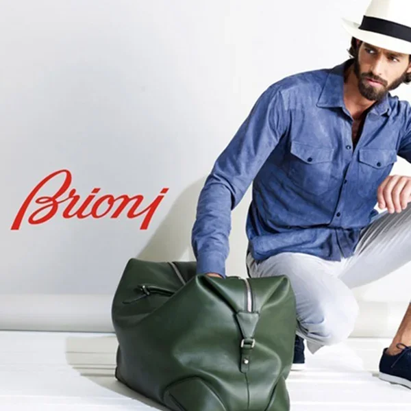 a Brioni bag from the Spring/Summer 2013 collection
