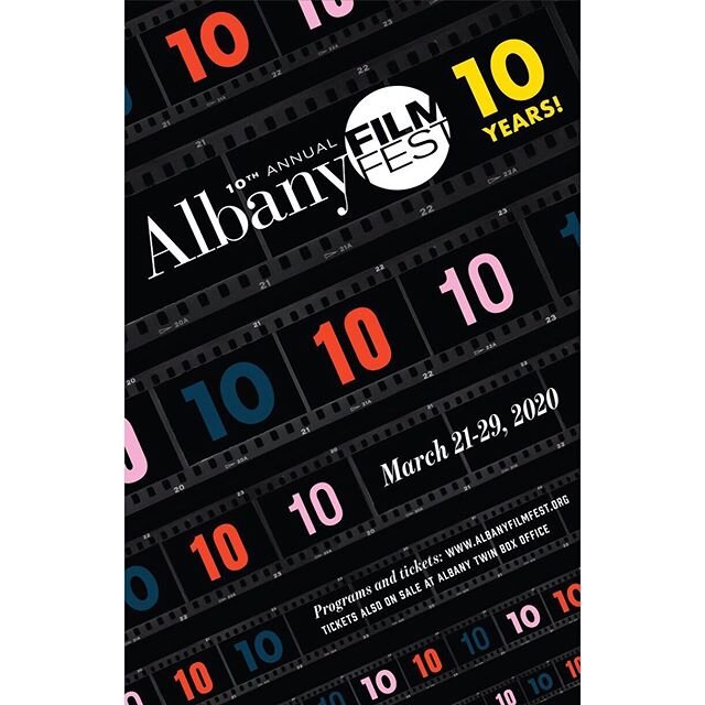 New poster who dis? 🔟🎉
&bull;
&bull;
&bull; 
#albanyfilmfest #albanyca #filmfestival #bayareafilm #indiefilm #shortfilmfestival #albanyfilmfest2020 #tenyears #decade #markyourcalendars