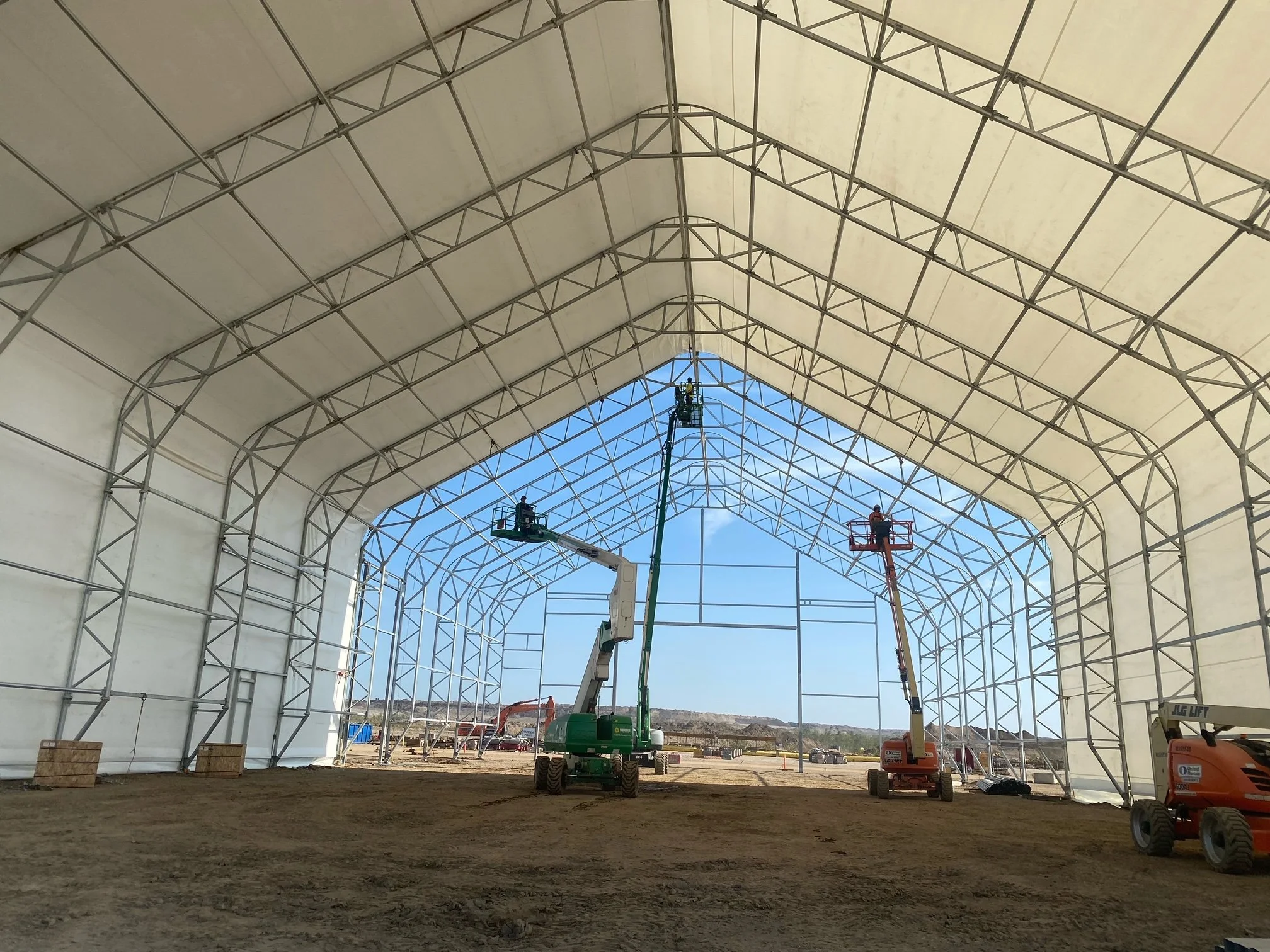 Exceptional Innovation Fabric Structure Construction