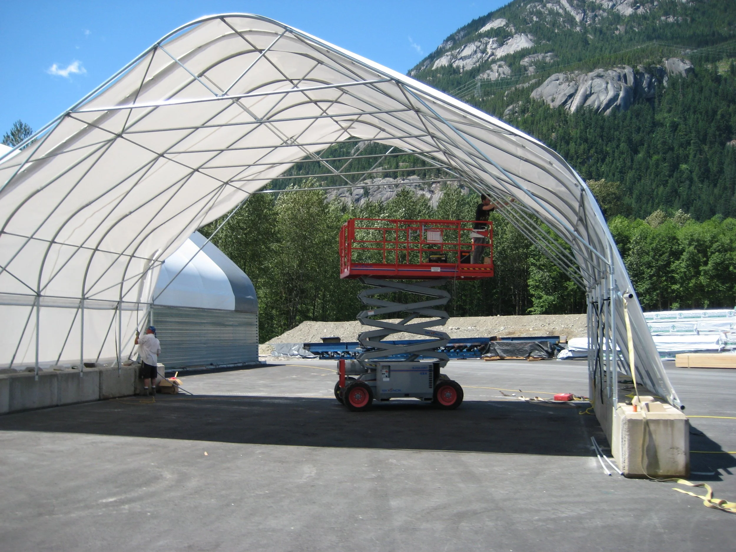 Exceptional Innovation Fabric Structure Construction