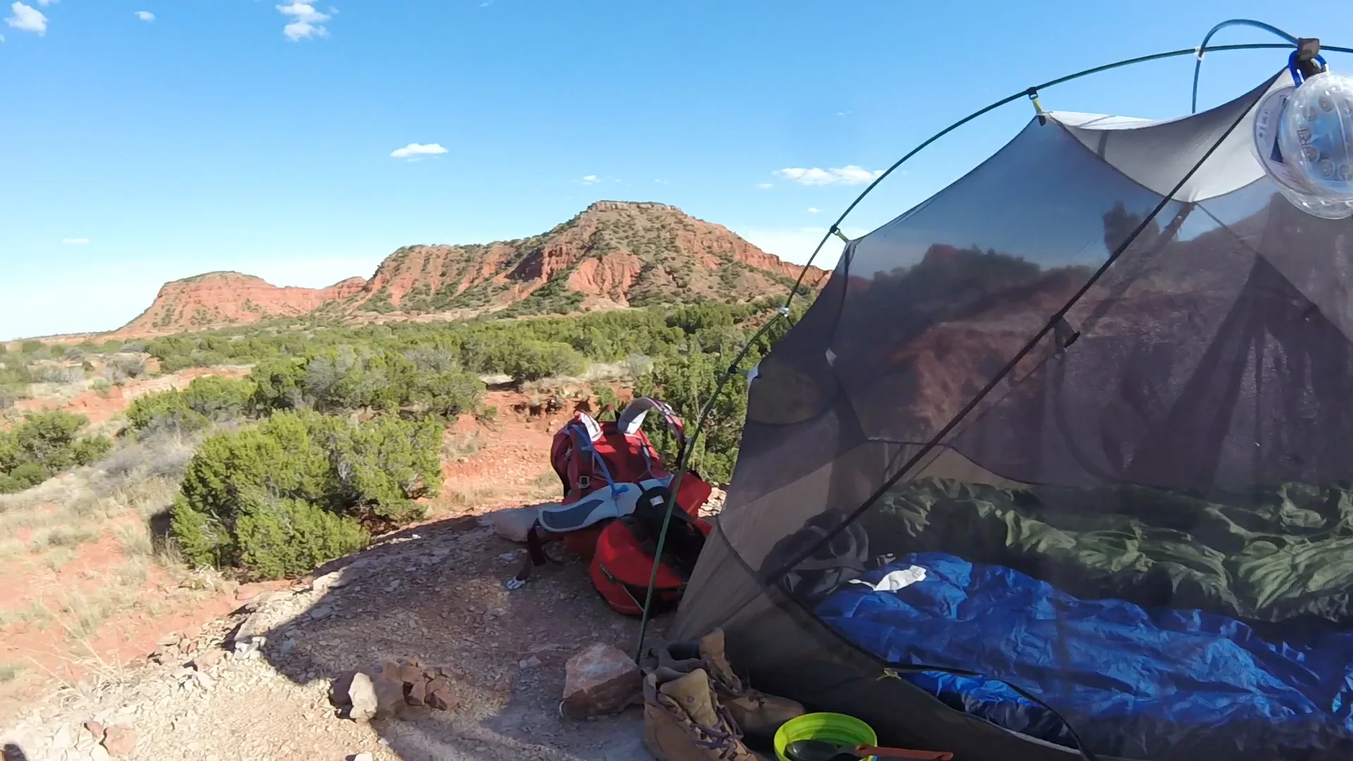 Backpacking Caprock Canyon