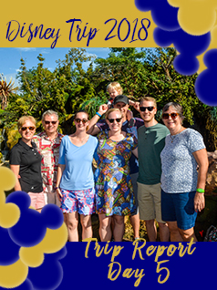 Disney Trip Report: November 2018 Day 5