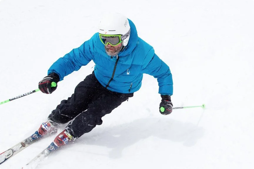 Mike Heffernan shredding Mount Hood. Photo by Randy Boverman