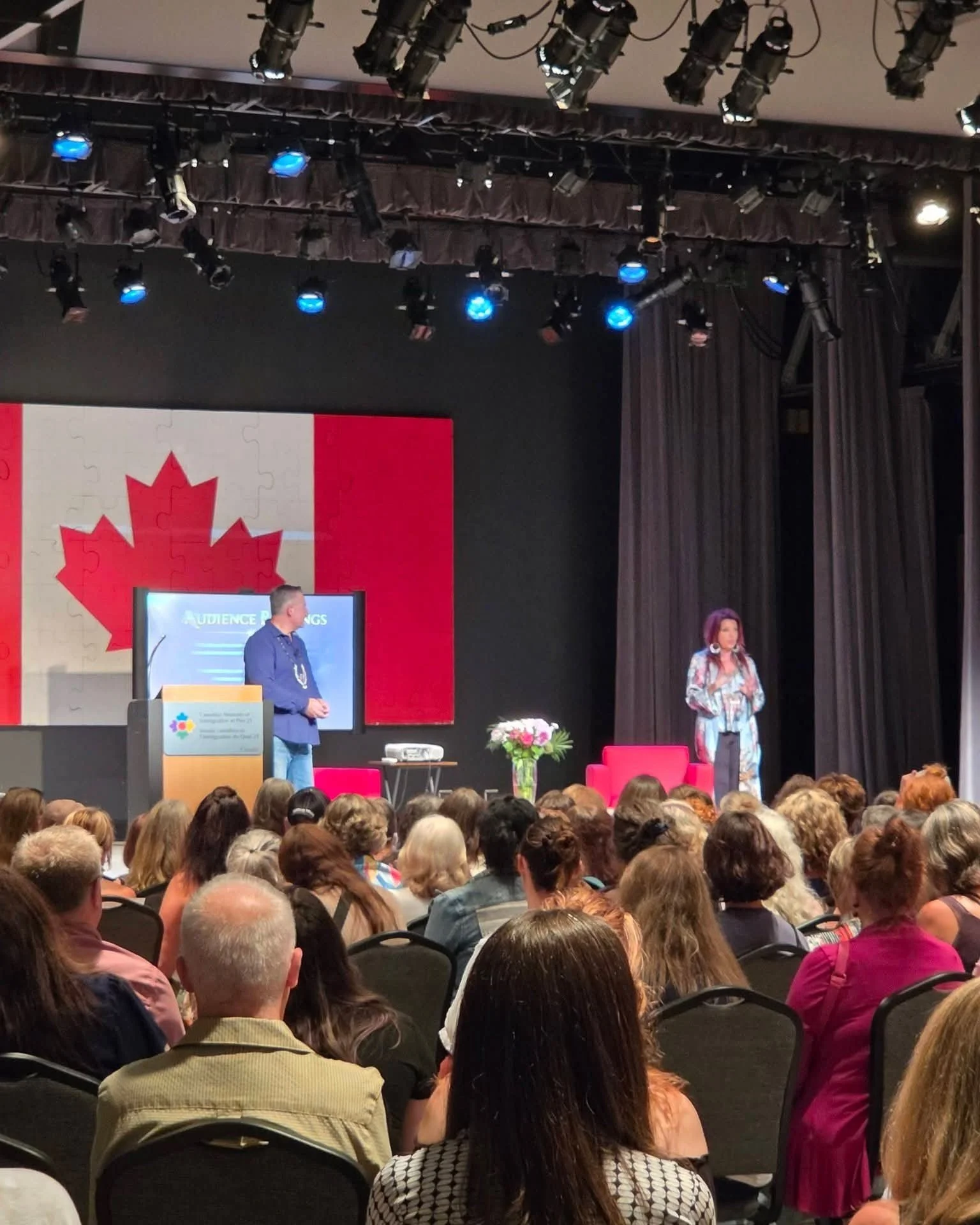 What an incredible evening last night at Pier 21 in Halifax, Nova Scotia!

Colette Baron-Reid and I had the honour of sharing an unforgettable evening of mediumship with a sold-out hometown audience. It was truly a privilege to connect with so many w