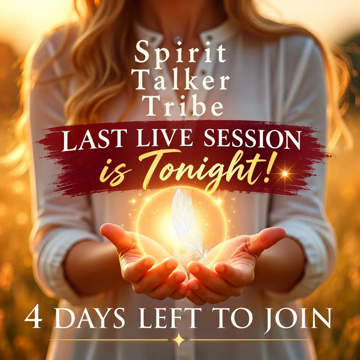 Kwe&rsquo; / Hello everyone ❤️🪶

There are now only 4 DAYS LEFT to register for Spirit Talker Tribe 2026&ndash;2027!

Registration closes October 31st, and if you&rsquo;ve been feeling called to develop your spiritual abilities, deepen your connecti