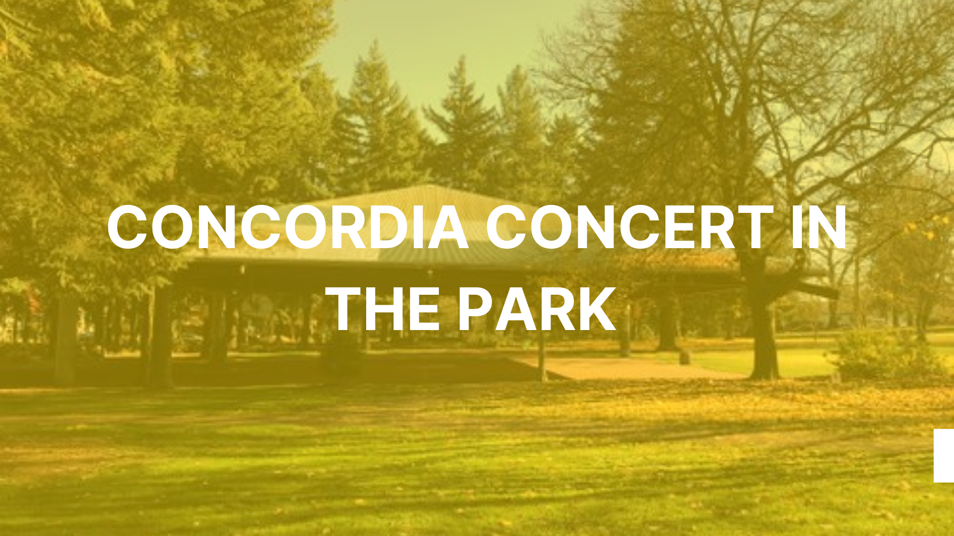 Concordia Concert in the Park 